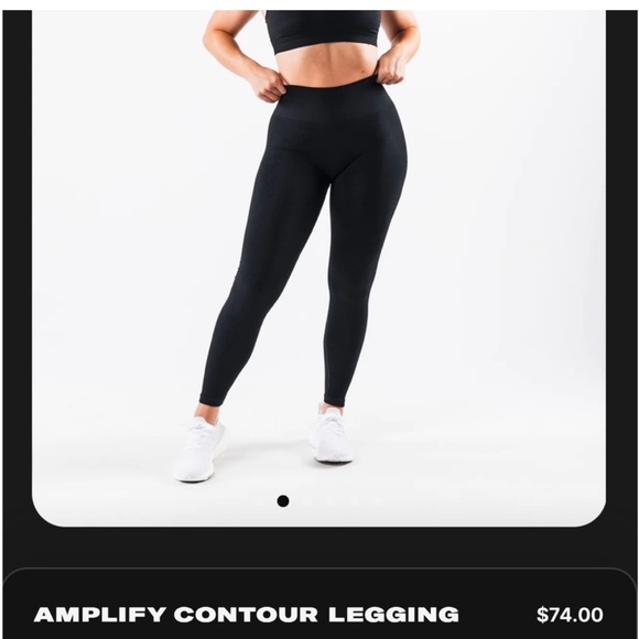 Alphalete Contour Black Leggings - Picture 4 of 5